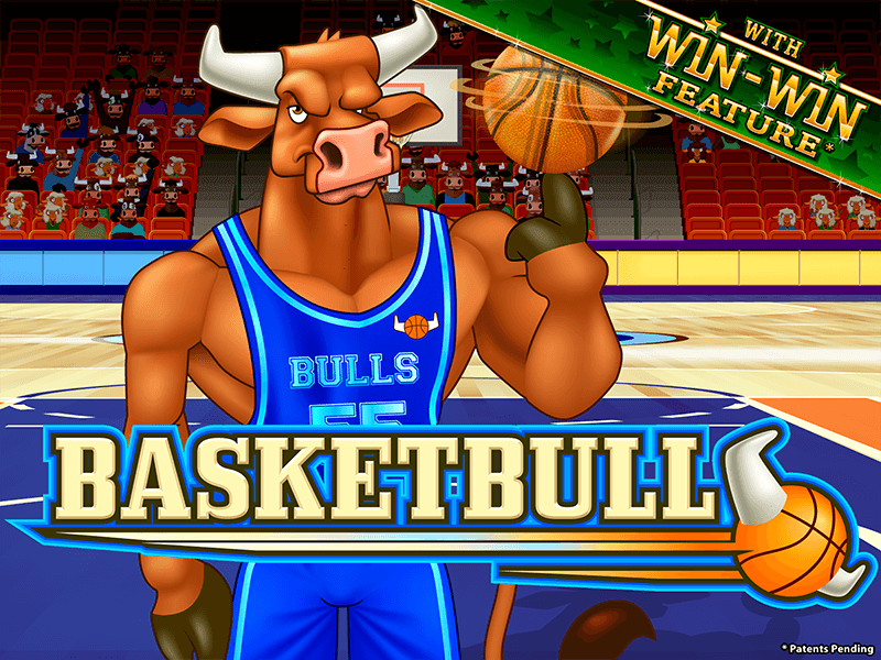 Basketbull slot review image and logo