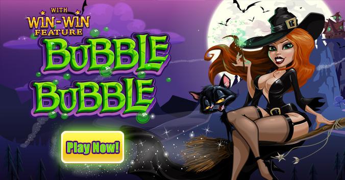 Bubble Bubble slot game image and logo