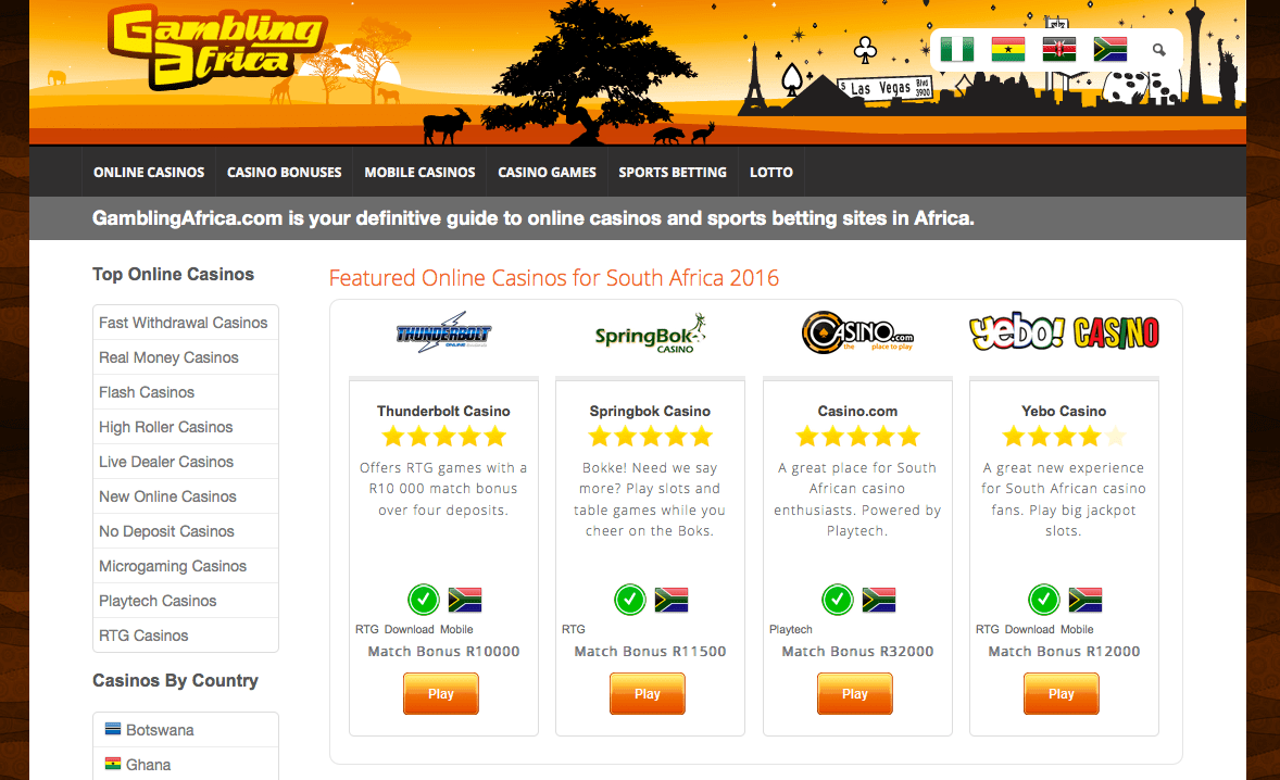 Gambling-Africa.com preview