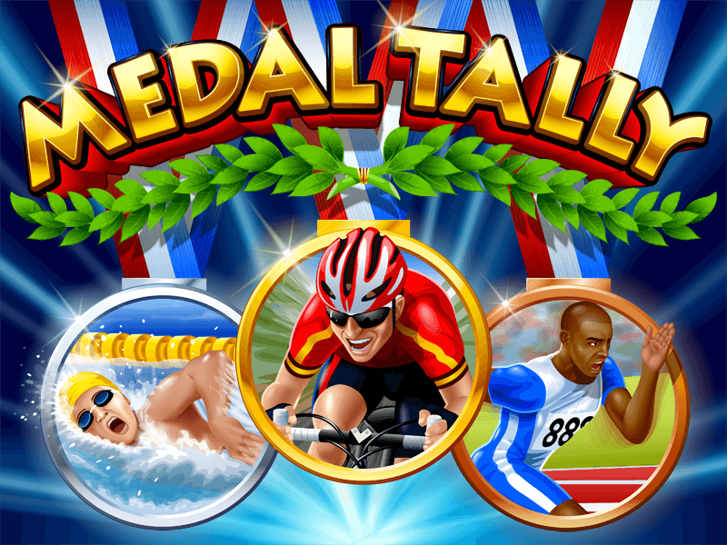 Medal Tally slot review image and logo