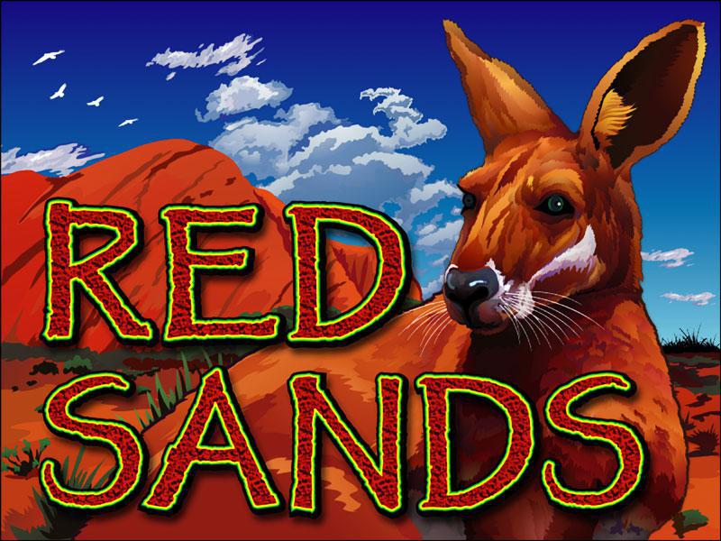 Red Sands slot review image and logo