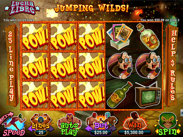 Lucha Libre Slot game screenshot
