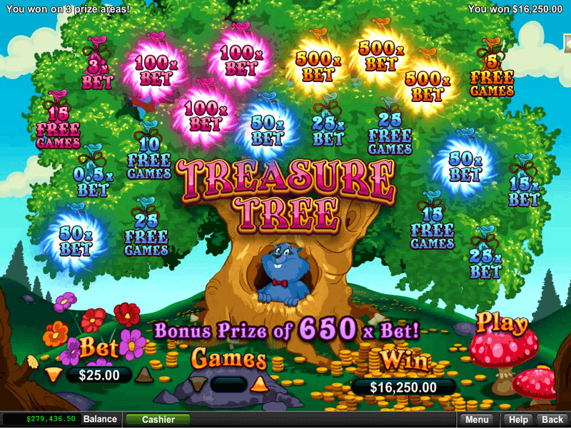 Treasure Tree Slot Screenshot