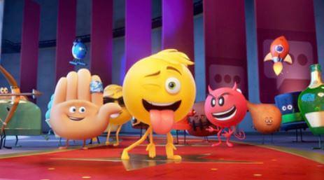 scene from emoji movie