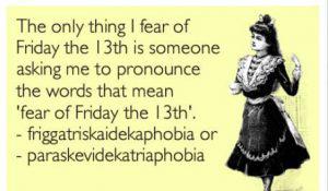 fear of friday the 13th
