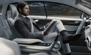 a self driving driving car