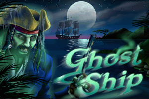Screen shot of the cover for Ghosts ship a halloween themed slot