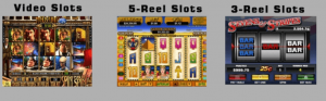 picture with types of online slot