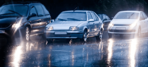 Driving during rainy season