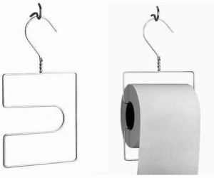 Process of repurposing wire hangers