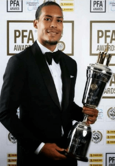 Virgil Van Dijk PFA Player of the season