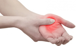 casino player numb hands